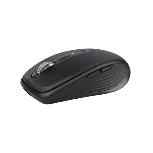 Logitech MX Anywhere 3S - Ratón - óptico - 6 botones - inalámbrico - Bluetooth - receptor de USB Logitech Logi Bolt - grafito
