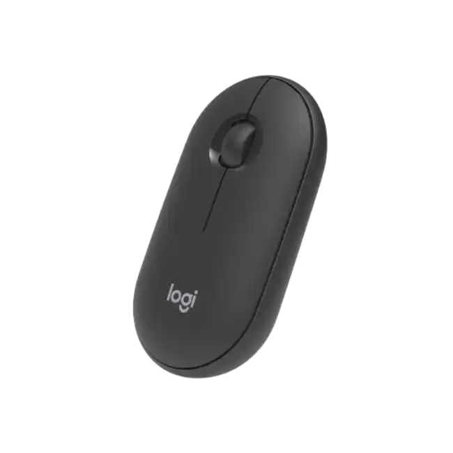 Logitech Pebble Mouse 2 M350s - Ratón - óptico - 3 botones - inalámbrico - Bluetooth - grafito