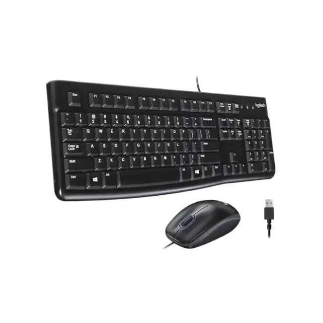 Logitech Desktop MK120 - Juego de teclado y ratón - USB-2