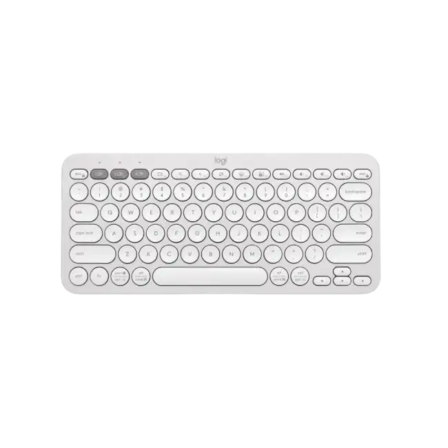 Logitech - Keyboard - Wireless - White