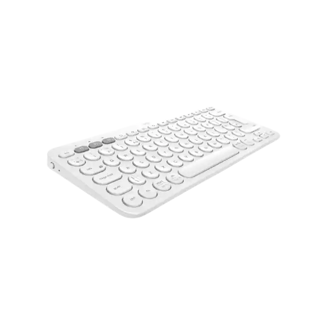 Logitech - Keyboard - Wireless - White