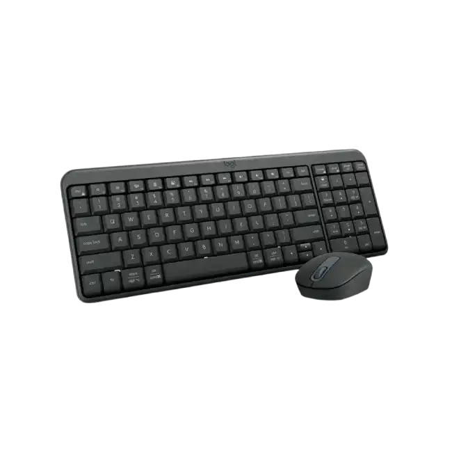 Logitech - MK250 Compact Bluetooth Wireless Combo - Spanish - Graphite-2