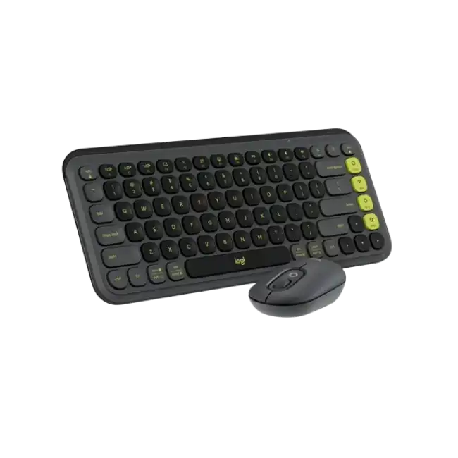 Logitech - Pop Icon Combo - Keyboard and mouse set - Spanish - Graphite-2