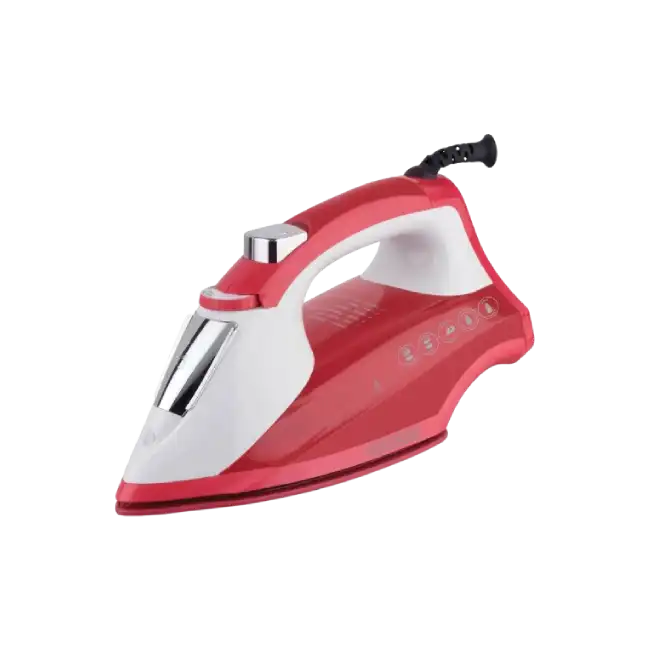 Plancha Para Ropa Black+Decker IR1865 1200 Watts Suela Antiadherente Better GlideT/Rojo-2