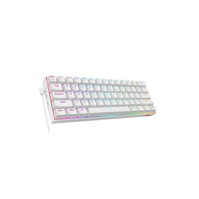 Teclado Gaming Redragon Draconic K530W RGB Inalambrico Mecanico Color Blanco-3