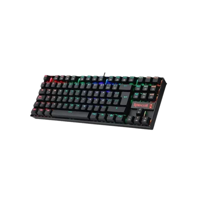 Teclado Gaming Redragon Kumara K552 USB Mecanico Español Color Negro Switch Rojo-3