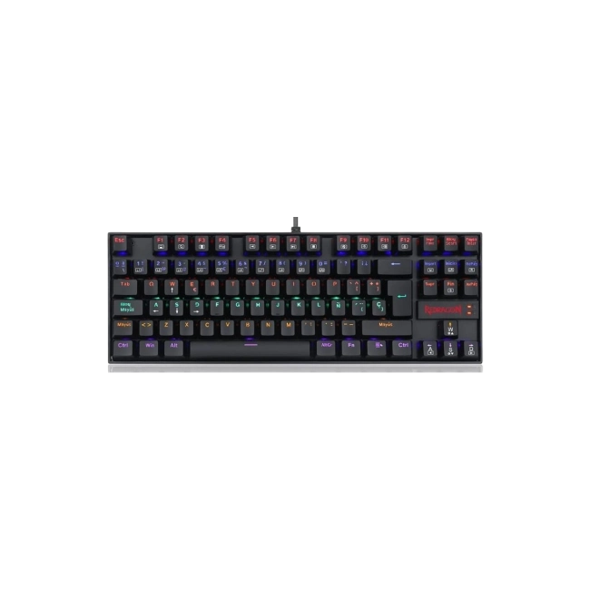 Teclado Gaming Redragon Kumara K552 USB Mecanico Español Color Negro Switch Rojo-4
