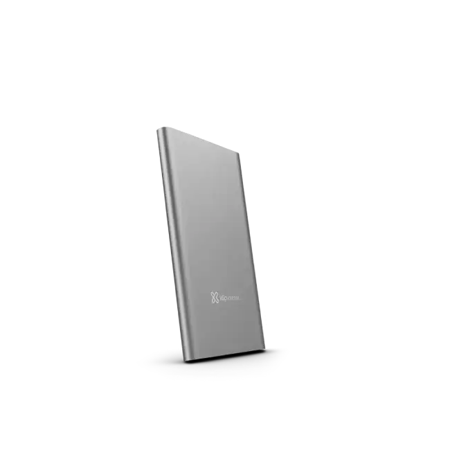 CARGADOR PORTATIL KBH-155SV 5000 MAH 2.1 A PLATEADO KLIP XTREME-4