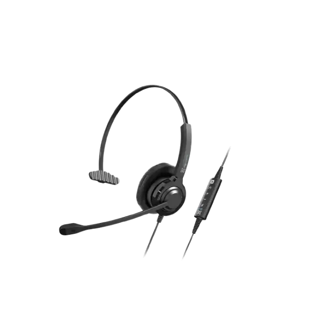 Headset Klip Xtreme KCH-901 Mono Auricular Para Empresas USB Color Negro-2