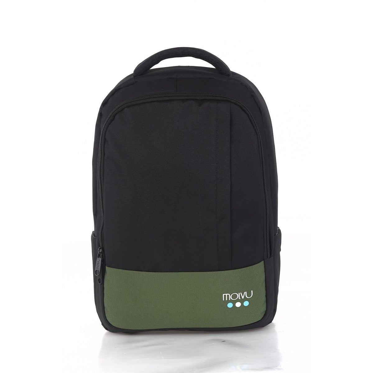 Mochila U2 Negro Verde-5