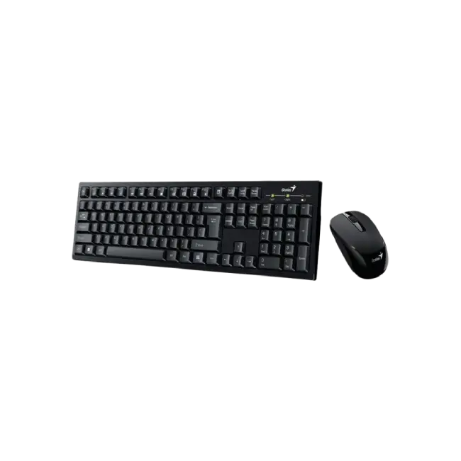 Combo Gaming de Teclado y Mouse RGB KM-GX3 Genius  Alambrico USB Español Color Negro-1