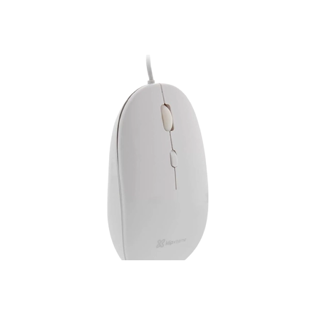 Mouse Klip Xtreme KMO-201WH Optico USB 4 Botones 1600 DPI Color Blanco
