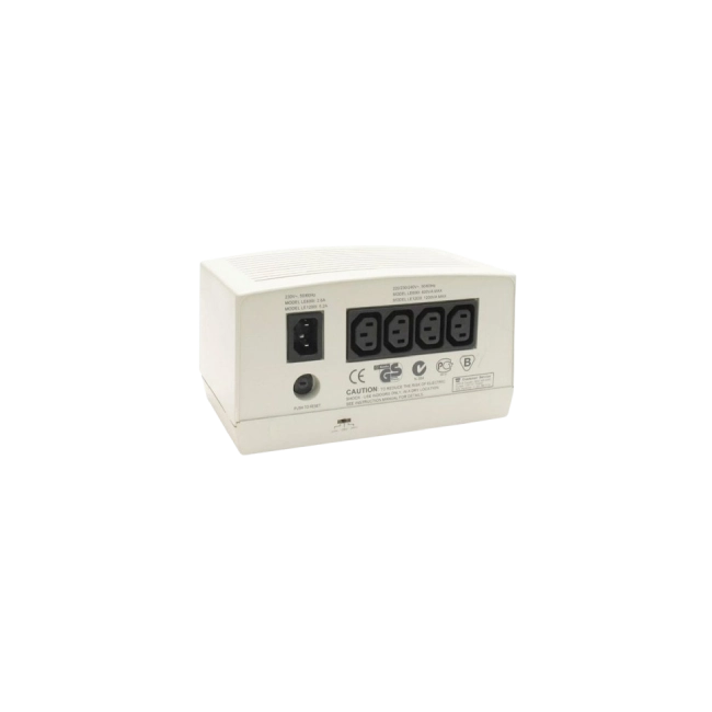 REGULADOR DE VOLTAJE 1200VA (Regulador LE1200) 220V-2