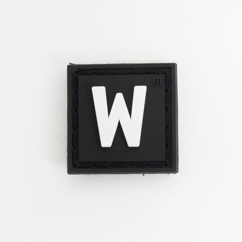 Parche letra W-1