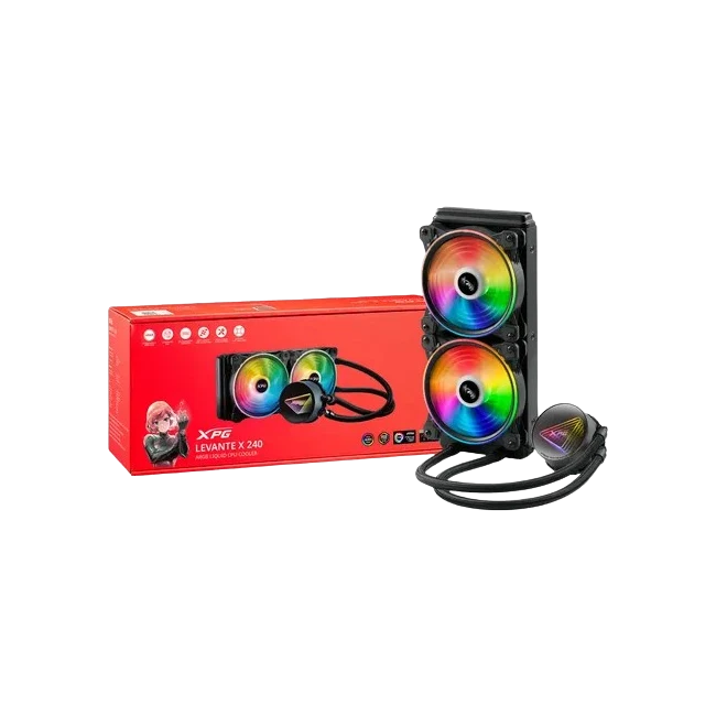 DISIPADOR ENFRIAMIENTO LIQUIDO XPG LEVANTE 240MM ARGB LED-2
