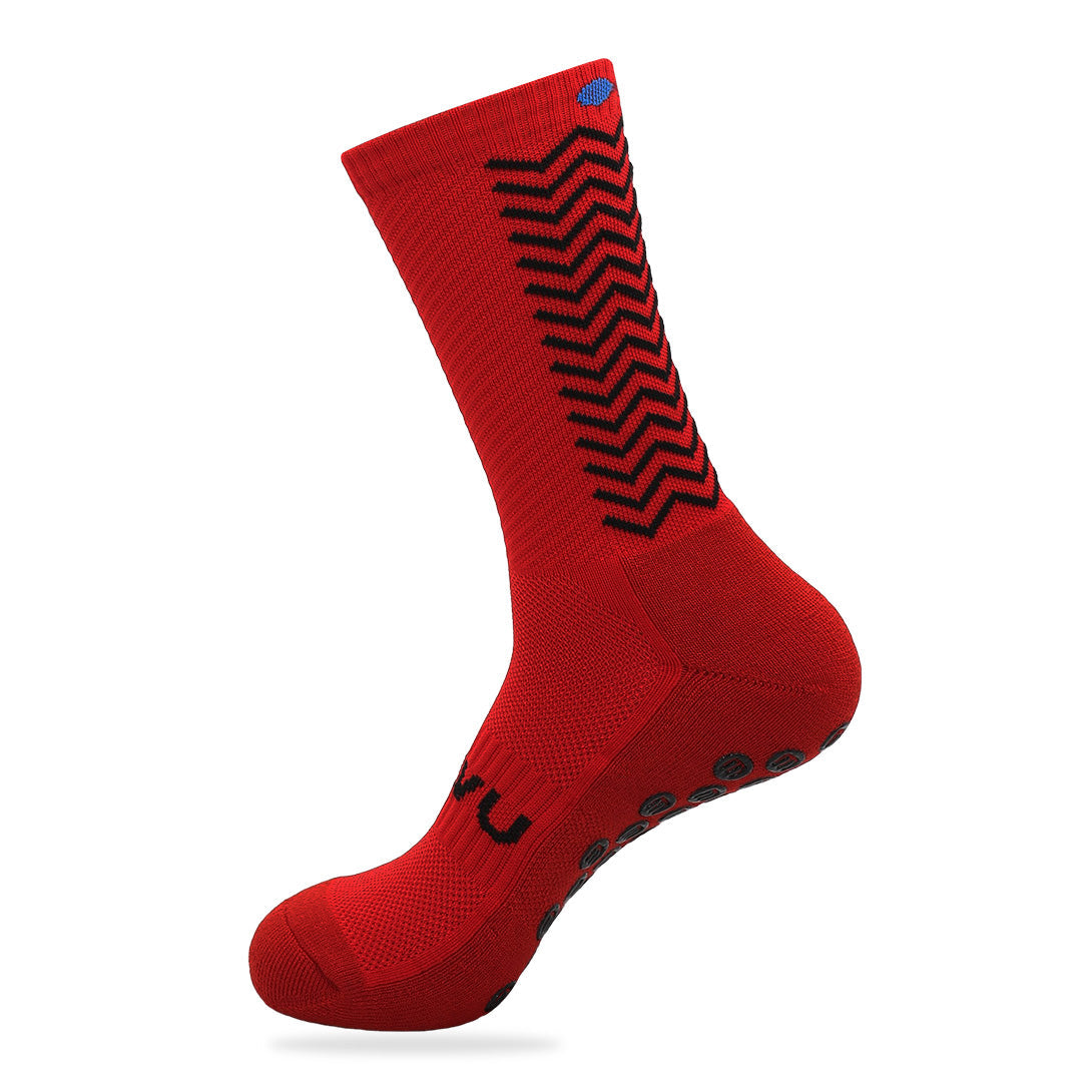 CALCETINES PATA DE CHUCHO FUT - TALLA L (ROJOS)-4