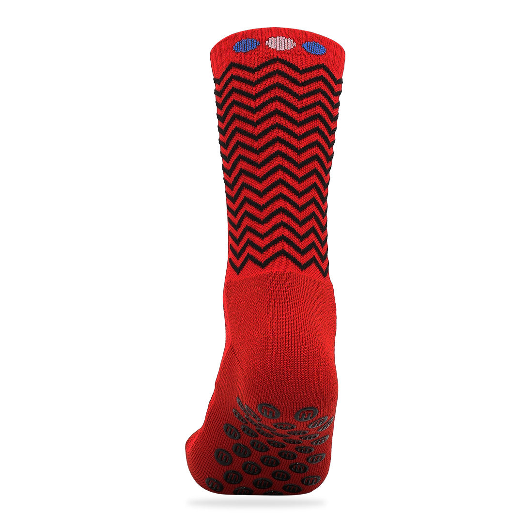 CALCETINES PATA DE CHUCHO FUT - TALLA L (ROJOS)-5