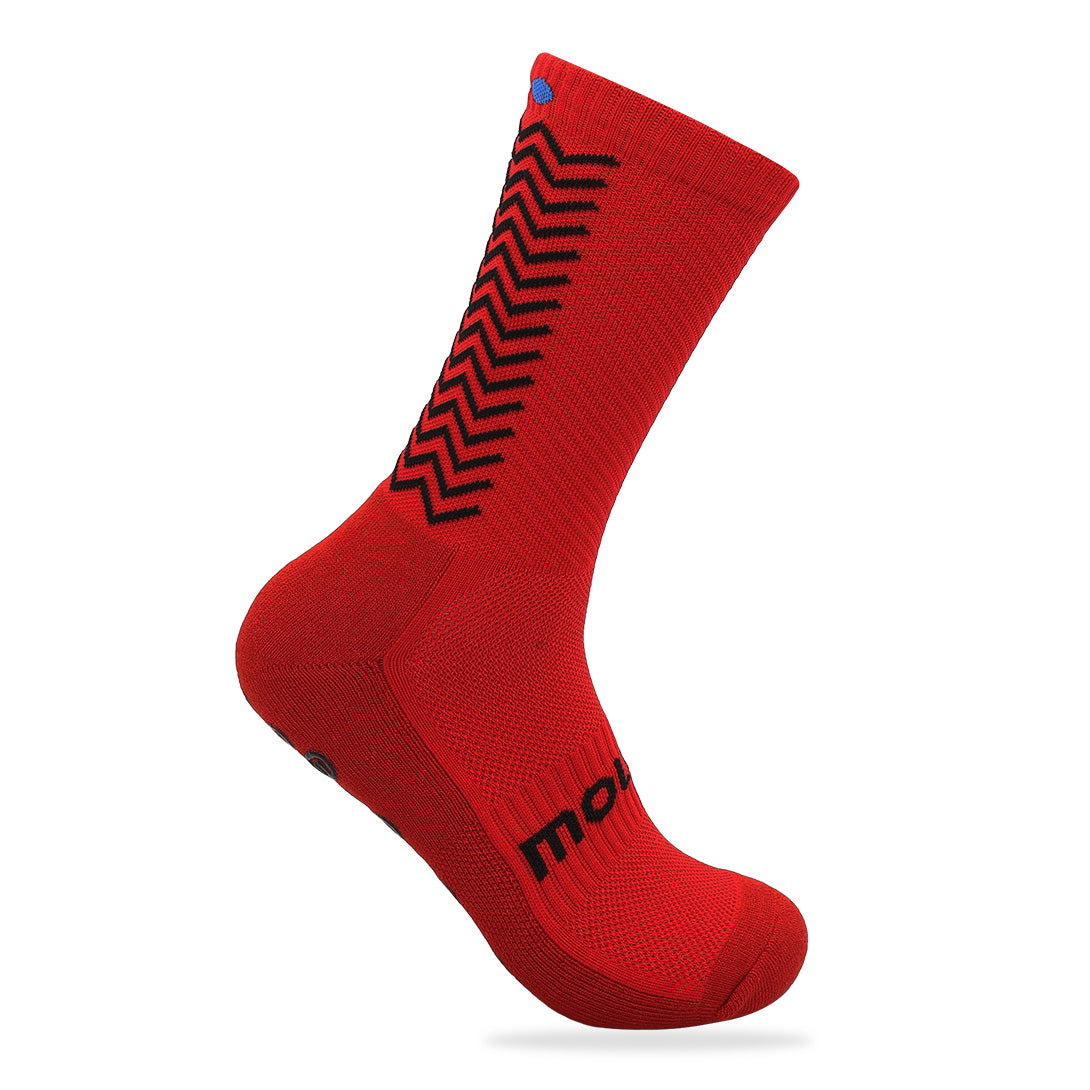 CALCETINES PATA DE CHUCHO FUT - TALLA L (ROJOS)-3