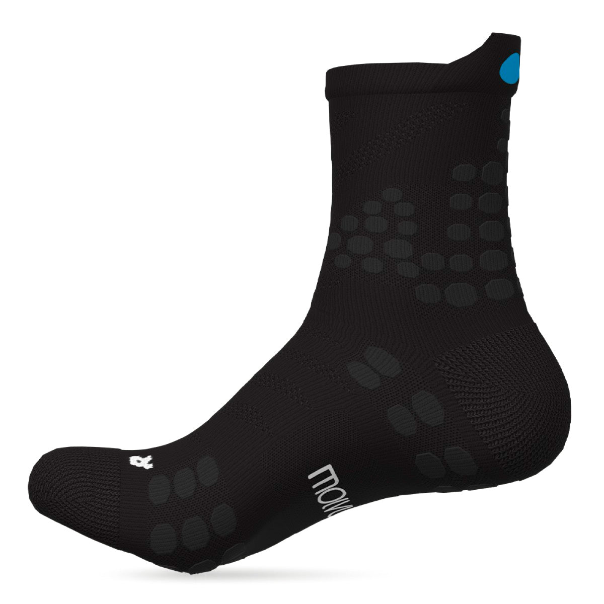 CALCETINES PATA DE CHUCHO ACATE - TALLA L (NEGROS)-2