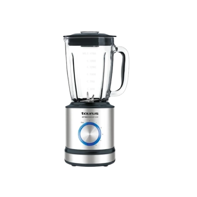Licuadora Taurus Optima Magnum 1200 1.75 Litros 1200W Vaso de Vidrio 5 Velocidades