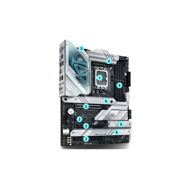 ROG - ROG STRIX Z790-A GAMING WIFI II - Motherboard - LGA 1700-2