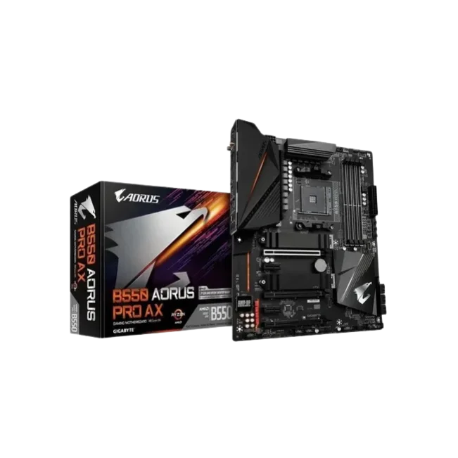 AORUS - Motherboard - ATX - Socket AM4 - AMD B550A - para Ryzen 5 / para Ryzen 3 - None-3