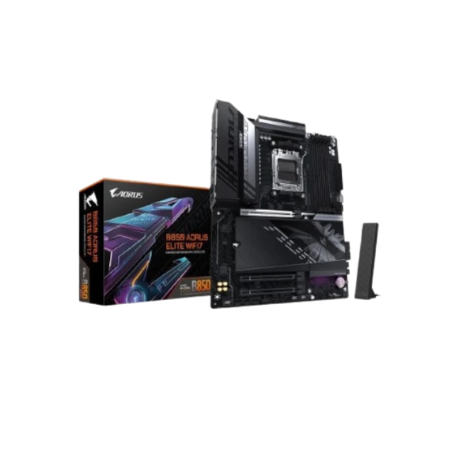 AORUS - Motherboard - ATX - Socket AM5 - AMD B850 - para Ryzen 7 / para Ryzen 9 - None