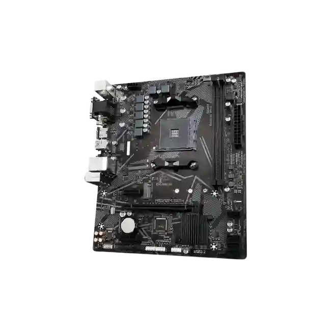Gigabyte - Motherboard - Micro ATX - Socket AM4 - AMD A520 - para Ryzen 5 / para Ryzen 3 / para Ryzen 7 - None-1