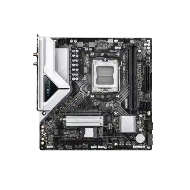 Gigabyte - Motherboard - Micro ATX - Socket AM5 - AMD B840 - para Ryzen 7 / para Ryzen 9 - None-1