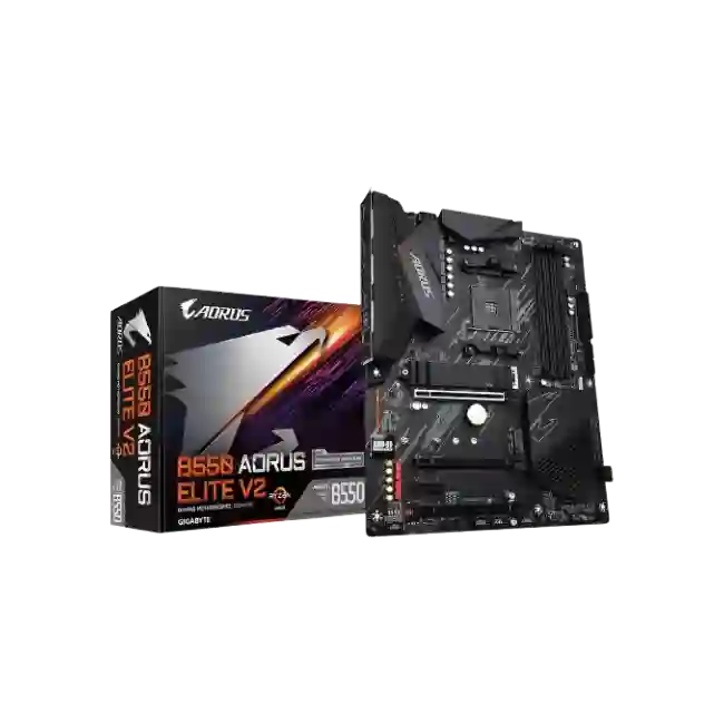 Gigabyte - Motherboard - ATX - Socket AM4 - AMD B550 - para Ryzen 3 / para Ryzen 5 / para Ryzen 7 / para Ryzen 9 - AMD Radeon - None-1