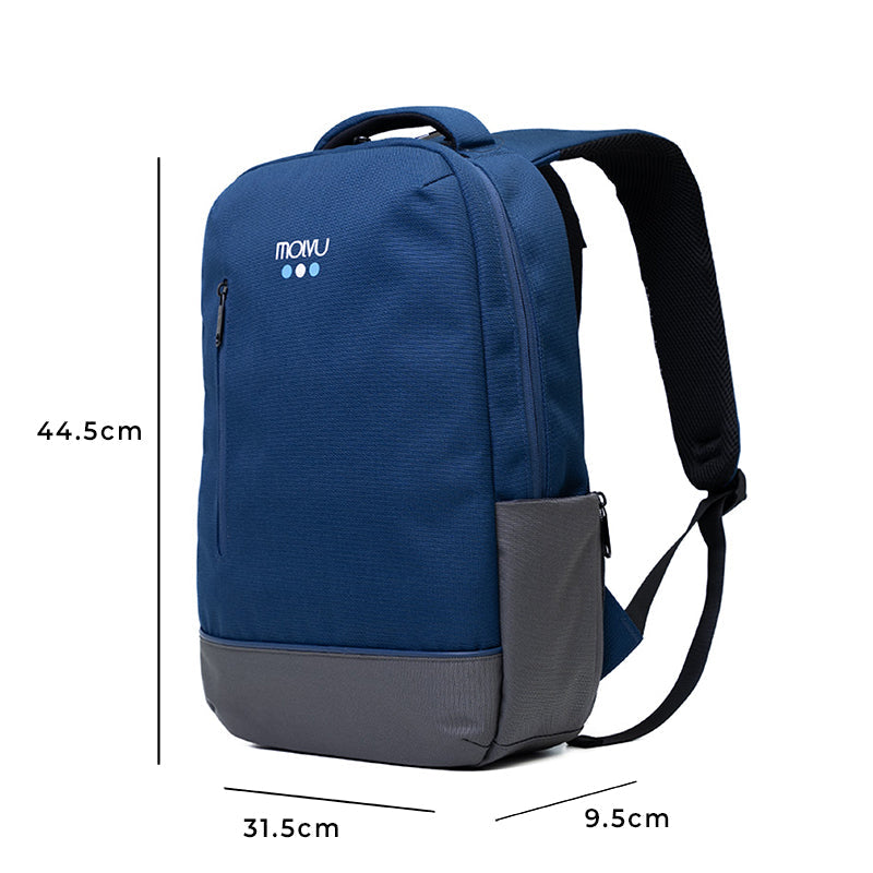 Mochila U4 Azul Gris-17