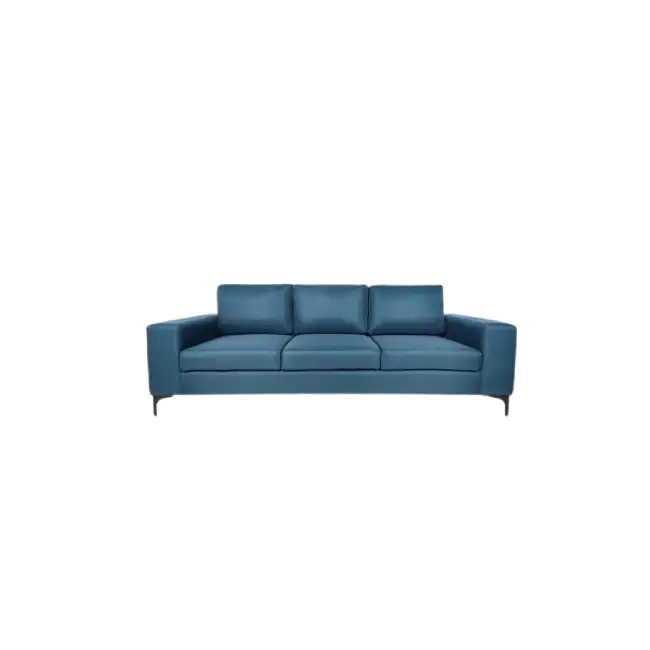 Sillon de 3 Plazas MG-MS-054 Con Base de Acero Inoxidable Color Negro-4