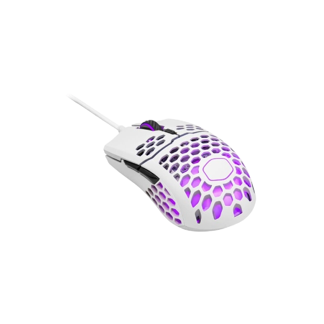 MOUSE GAMING COOLER MASTER MM711 COLOR BLANCO MATE-1