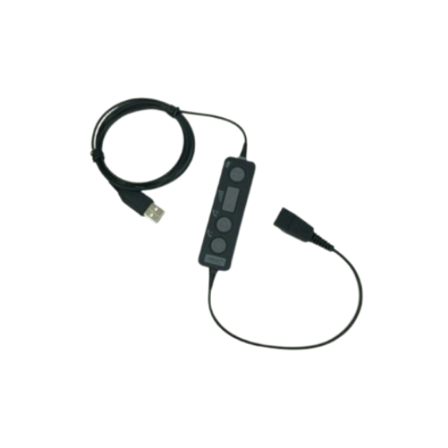 Jabra LINK 260 - Adaptador para auriculares - USB (M) a Desconexión rápida (M)
