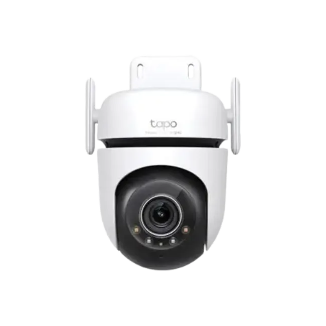Tapo C520WS V1 - Cámara de vigilancia de red - panorámico / inclinación - para exteriores - resistente a la intemperie - color (Día y noche) - 4 MP - 2560 x 1440 - 2K - audio - inalámbrico - Wi-Fi - 2.4GHz radio - H.264 - CC 9 V-3