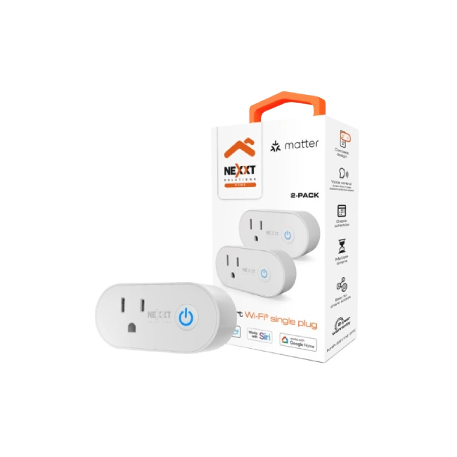 Nexxt Solutions Home - Smart plug Matter2PK-1