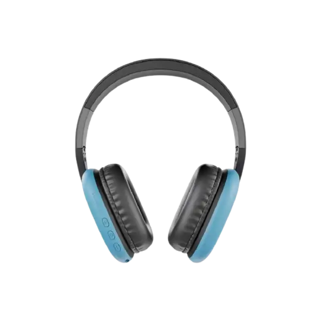 Klip Xtreme - KWH-010BL - Headphones - Para Home audio / Para Portable electronics / Para Professional audio / Para Cellular phone - Wireless - 25Hrs - Blue - BT