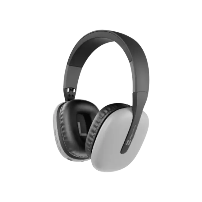 Klip Xtreme - KWH-010GR - Headphones - Para Home audio / Para Portable electronics / Para Professional audio / Para Cellular phone - Wireless - 25Hrs - Gray - BT-1