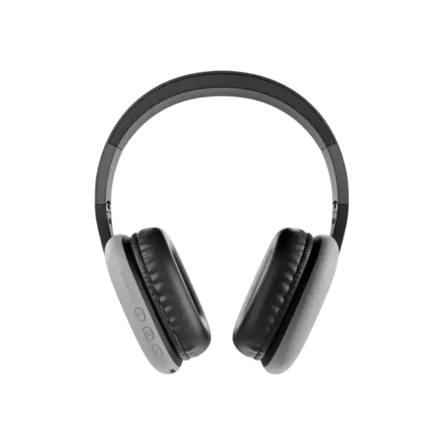 Klip Xtreme - KWH-010GR - Headphones - Para Home audio / Para Portable electronics / Para Professional audio / Para Cellular phone - Wireless - 25Hrs - Gray - BT