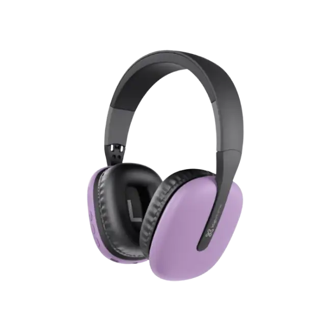 Klip Xtreme - KWH-010PR - Headphones - Para Home audio / Para Portable electronics / Para Professional audio / Para Cellular phone - Wireless - 25Hrs - Purple - BT-2