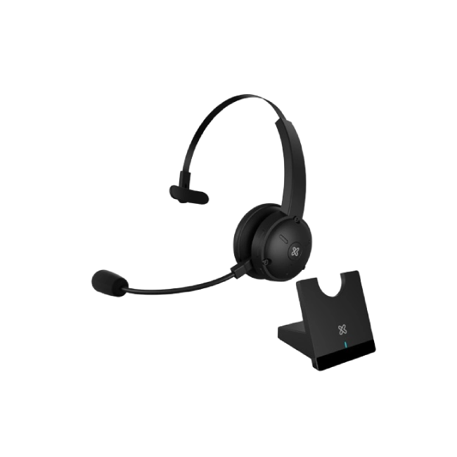 Klip Xtreme - Headset - Para Conference / Para Home audio - Wireless - Open ear - Microphone