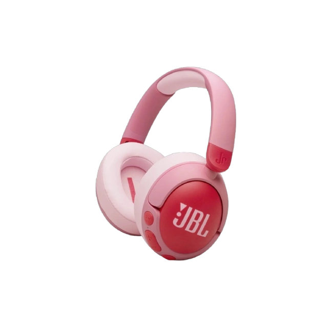 JBL - Headphones - Wireless - JR 470 NC Banded Wireless Pink-4