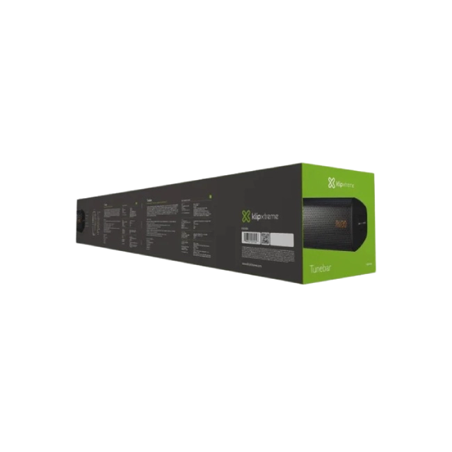 Klip Xtreme KSB-00A - Sound bar - Black - 2.0ch 60W BT HDMI-OPT-RCA-1