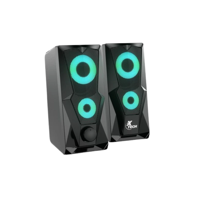 Xtech - Altavoces - 2.0 canales - Negro - Gaming con luz LED XTS-131-1