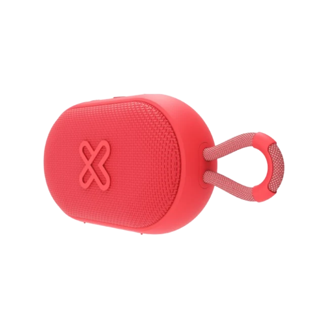 Klip Xtreme KBS-030RD - Speaker - Bright red - TWS - 12Hrs -IPX7