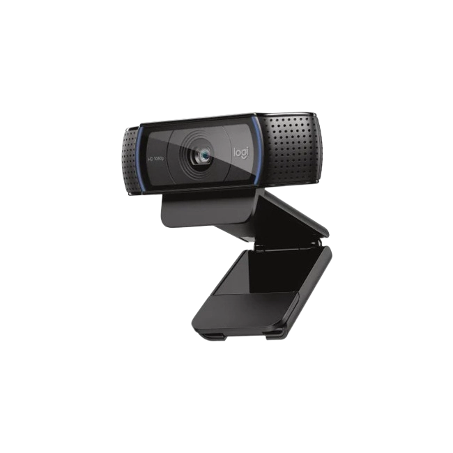 Logitech HD Pro Webcam C920 - Webcam - color - 1920 x 1080 - audio - USB 2.0 - H.264