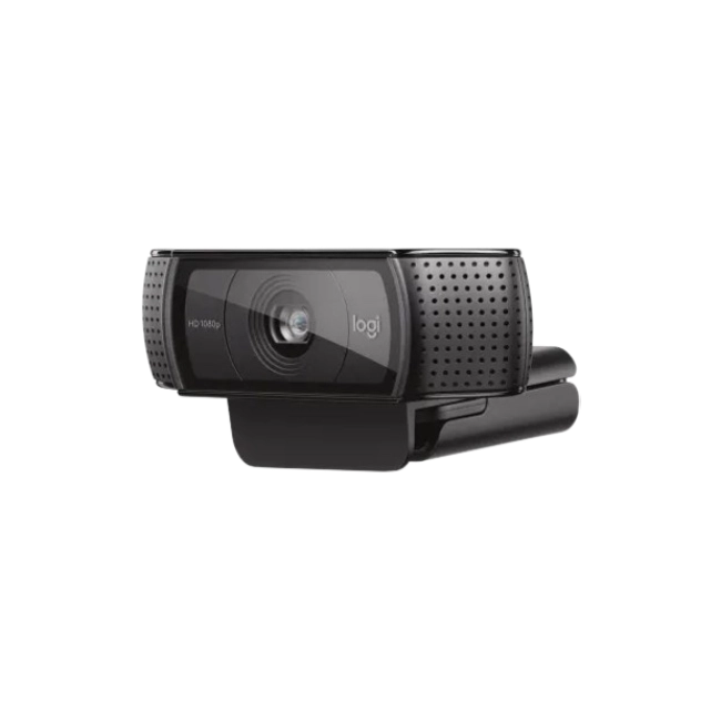 Logitech HD Pro Webcam C920 - Webcam - color - 1920 x 1080 - audio - USB 2.0 - H.264-4