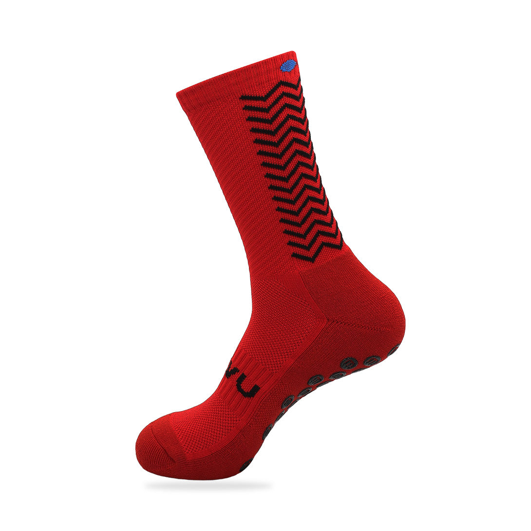 CALCETINES PATA DE CHUCHO FUT - TALLA M (ROJOS)-3