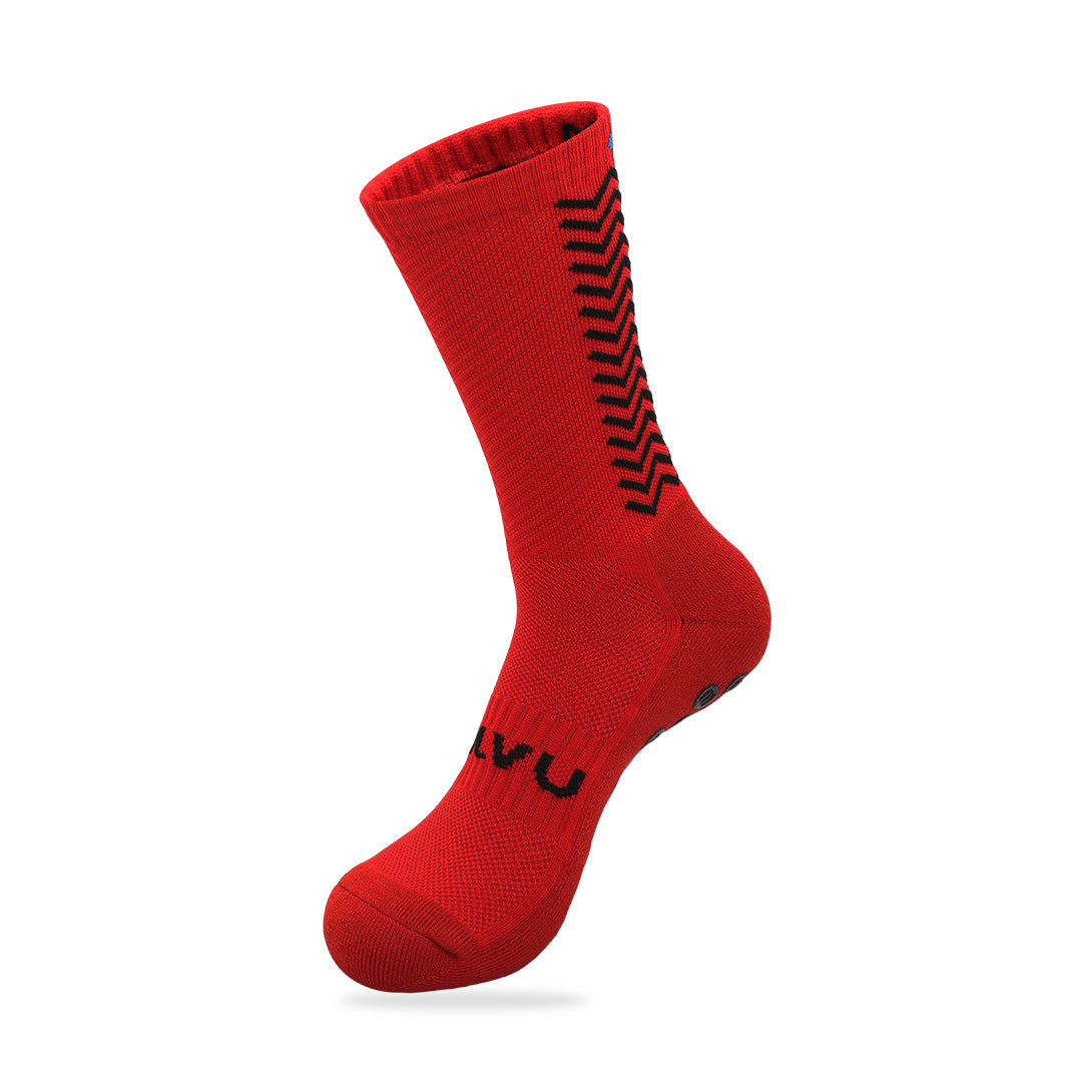 CALCETINES PATA DE CHUCHO FUT - TALLA M (ROJOS)-1