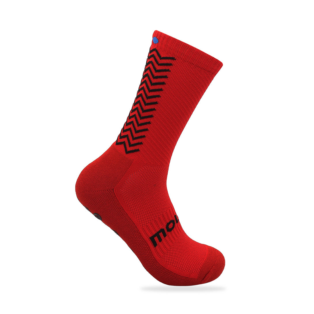 CALCETINES PATA DE CHUCHO FUT - TALLA M (ROJOS)-2